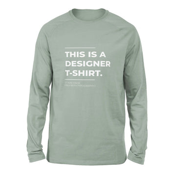 Designer Tshirt Men/Unisex Drop Shoulder Sweatshirt in Dusty Blue color